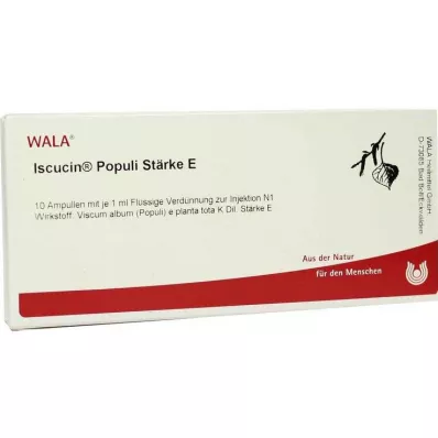 Iscucin Populi St.E ampullid, 10x1 ml