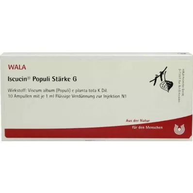 Iscucin Populi St.G ampullid, 10x1 ml
