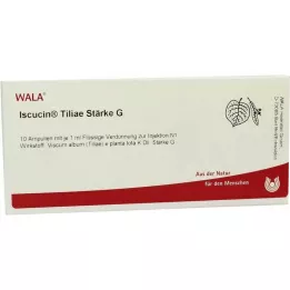 ISCUCIN tiliae Tärklis G Ampullid, 10X1 ml