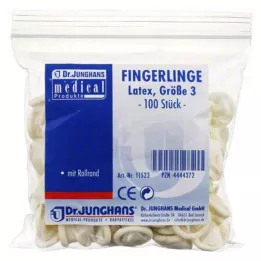 FINGERLING OP Lateks suurus 3 rullides, 100 tk