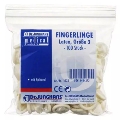 FINGERLING OP Lateks suurus 3 rullides, 100 tk