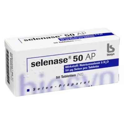 SELENASE 50 AP tabletti, 50 tk SELENASE 50 AP tabletti, 50 tk