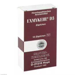 EXMYKEHL D 3 Suppositooriumid, 10 tk
