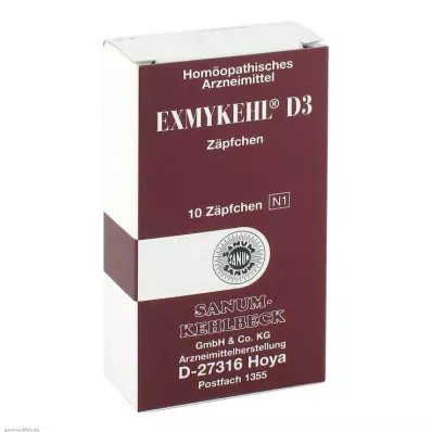 Exmykehl D 3 suposiidid, 10 tk Exmykehl D 3 suposiidid, 10 tk