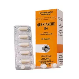 QUENTAKEHL D 4 kapslit, 20 kapslit