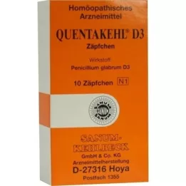 QUENTAKEHL D 3 Suppositooriumid, 10 tk