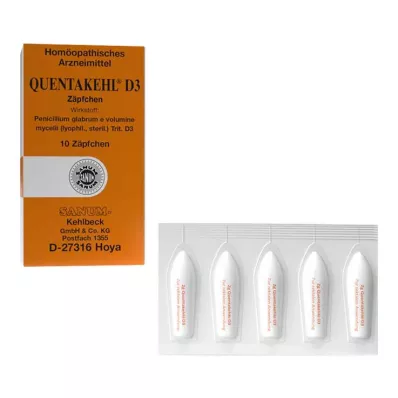 Quentakehl D 3 suposiidid, 10 tk