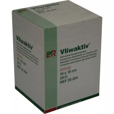 VLIWAKTIV Aktiivsöe imikomplekt, steriilne 10x10 cm, 20 tk