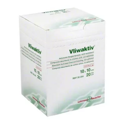 Vliwaktiv 10x10cm steriilne, 20 tk Vliwaktiv 10x10cm steriilne, 20 tk