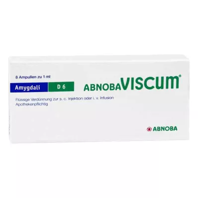 ABNOBAVISCUM Amygdali D 6 ampulli, 8 tk ABNOBAVISCUM Amygdali D 6 ampulli, 8 tk
