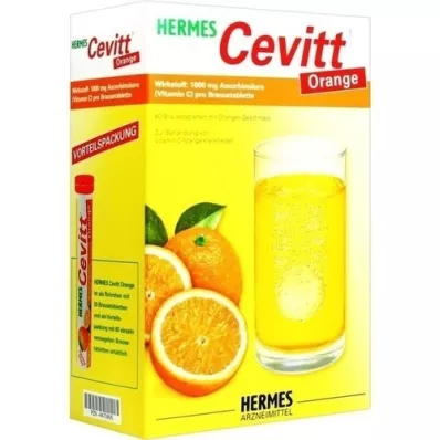 HERMES Cevitt apelsini pritsimistabletid, 60 tk
