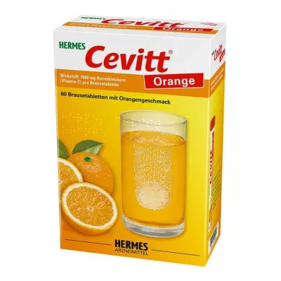HERMES Cevitt apelsini pritsimistabletid, 60 tk