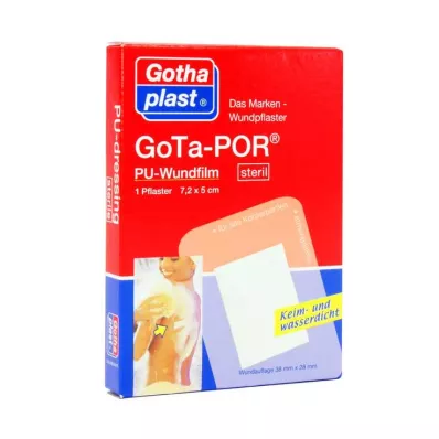 GOTA-POR haavaplaaster 5x7,2 cm steriilne, 1 tk