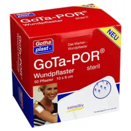 GOTA-POR Haavaplaaster steriilne 60x100 mm, 50 tk