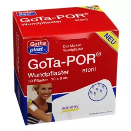 GOTA-POR haavaplaaster steriilne 80x100 mm, 50 tk