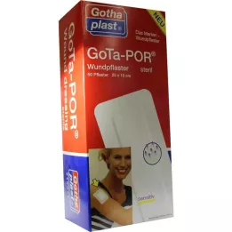 GOTA-POR haavaplaaster steriilne 100x250 mm, 50 tk