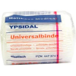 UNIVERSALBINDE Ypsidal 6 cmx5 m lahtises marlivõrgus, valge, 1 tk