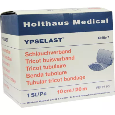 SCHLAUCHVERBAND Ypselast suurus 7 20 m valge, 1 tk