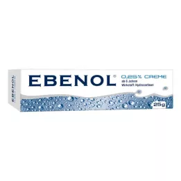 EBENOL 0,25% koor, 25 g