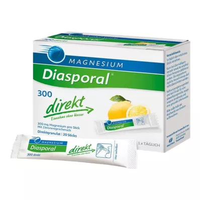 MAGNESIUM DIASPORAL 300 otsegraanulit, 20 tk MAGNESIUM DIASPORAL 300 otsegraanulit, 20 tk