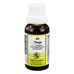 THUJA F-kompleksi nr 62 lahjendus, 20 ml