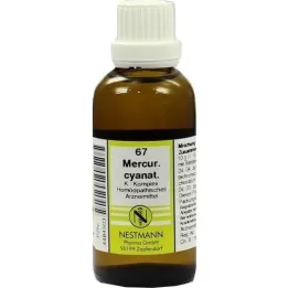 MERCURIUS CYANATUS K-kompleksi nr 67 lahjendus, 50 ml