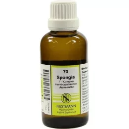 SPONGIA F kompleks nr 70 lahjendus, 50 ml