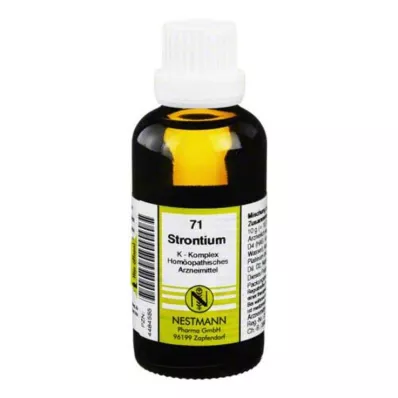STRONTIUM K-kompleksi nr 71 lahjendus, 50 ml STRONTIUM K-kompleksi nr 71 lahjendus, 50 ml