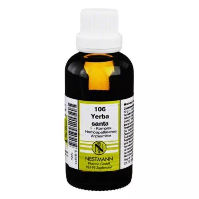 YERBA SANTA F kompleks nr. 106 lahjendus, 50 ml