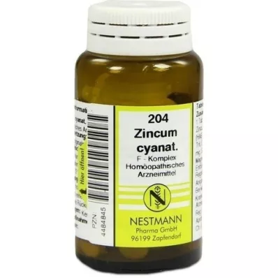 ZINCUM CYANATUM F Complex nr.204 tabletid, 120 tk