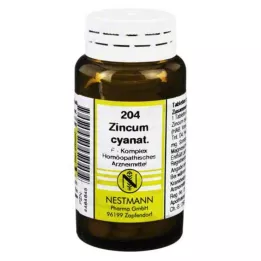 ZINCUM CYANATUM F Complex nr.204 tabletid, 120 tk