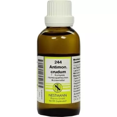 ANTIMONIUM CRUDUM F kompleks nr 244 lahjendus, 50 ml