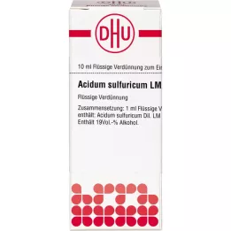 ACIDUM SULFURICUM LM XXX Lahjendus, 10 ml