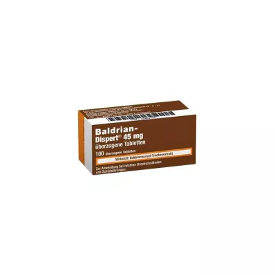 BALDRIAN DISPERT 45 mg kaetud tabletid, 100 tk