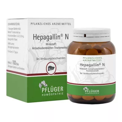 Hepagallin N dražeed, 100 tk