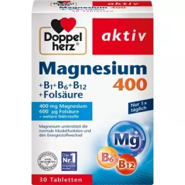 DOPPELHERZ Magneesium 400 mg tabletid, 30 tk