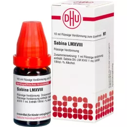 SABINA LM XVIII Lahjendus, 10 ml