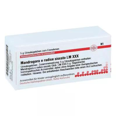 MANDRAGORA E radice siccata LM XXX Gloobulid, 5 g