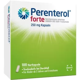 PERENTEROL forte 250 mg kapslid, 100 tk