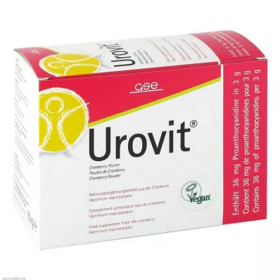 GSE Urovit Jõhvikapulber, 30X3 g