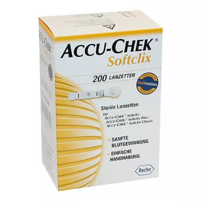 ACCU-CHEK Softclix lantsetid, 200 tk