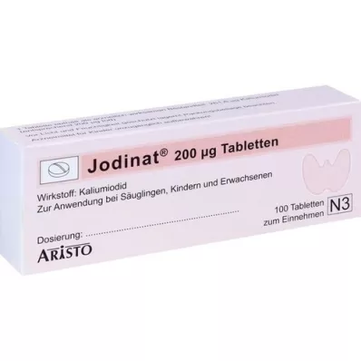 JODINAT 200 μg tabletid, 100 tk