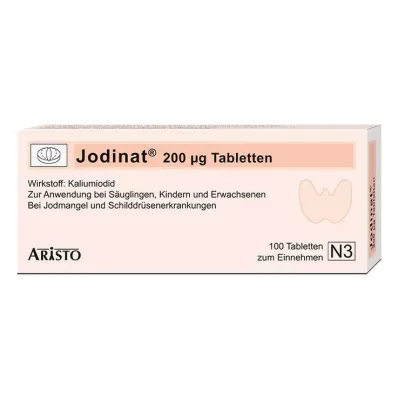 JODINAT 200 μg tabletid, 100 tk
