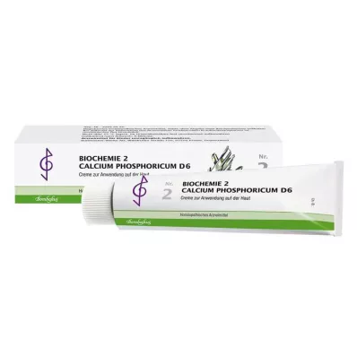 BIOCHEMIE 2 Calcium phosphoricum D 6 kreem, 100 ml BIOCHEMIE 2 Calcium phosphoricum D 6 kreem, 100 ml