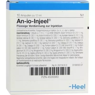 AN-IO Injeel-ampullid, 10 tk