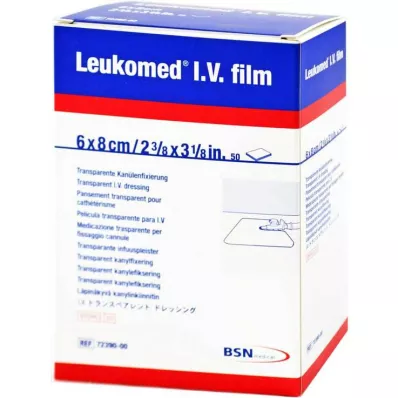LEUKOMED I.V. kilekrohv, 50 tk