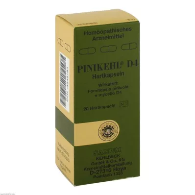 Pinikehl kapslid D 4, 20 tk