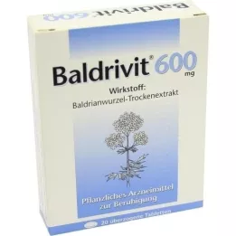 BALDRIVIT 600 mg kaetud tabletid, 20 tk