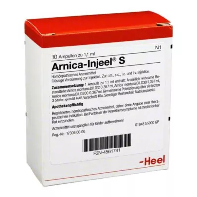 ARNICA INJEEL S ampullid, 10 tk