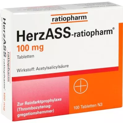 HERZASS-ratiopharm 100 mg tabletid, 100 tk